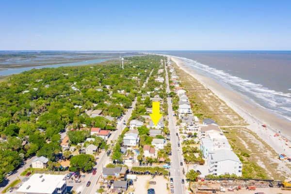 Salty Shack Unit C - Salty Shack - Dog Friendly Home - Across From The Beach - Central Location! Folly Beach Extérieur photo