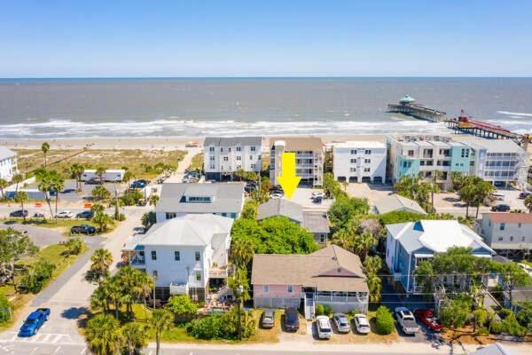 Salty Shack Unit C - Salty Shack - Dog Friendly Home - Across From The Beach - Central Location! Folly Beach Extérieur photo
